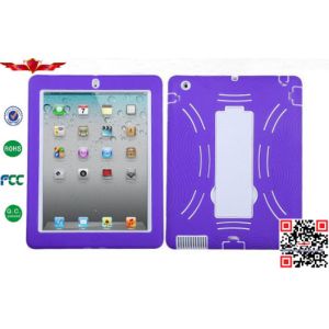 China 100% Brand New Import Silicone+PC Hybrid Hard Cover Case For Ipad Mini 2 With Stand on sale
