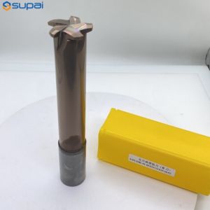 China CNC Machine ANCA Custom End Mills With Variable Flutes And Degrees Cutting Edge Angle on sale