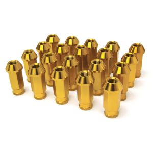 Custom Universal Car Racing Lug Nuts 50mm Length , Auto Hub Nuts