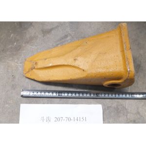 Cheap construction machinery komatsu excavator PC100 PC120 pc130 pc200 pc220 tooth 207-70-14151 for sale