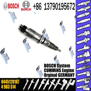 High Quality New Diesel Fuel Injector 0445120187 Common Rail Injector 4 983 514