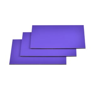 2440mm Sparkle Aluminum Composite Panel A2/B1 Fireproof Grade ≥2H Hardness