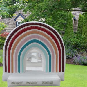 Jumping Castles Inflatable Water Slide with Spiderman Design and Repair Kit