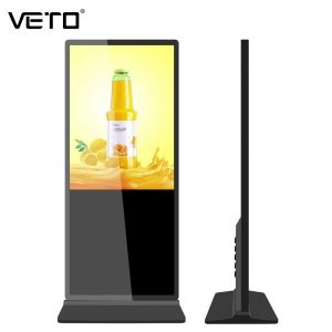 VETO 43 Inch LCD Floor Standing Android Video LCD Advertising Player Indoor
