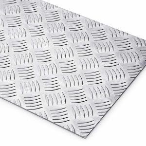 China Flat Aluminum Checkered Plate 3003 5052 6061 Aluminum Diamond Plate on sale