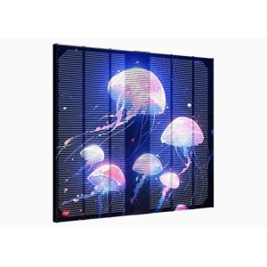 China P3.9 500*500mm LED Grille Display Screen 4500cd Professional digital signage solution for shop windows and shopping malls on sale
