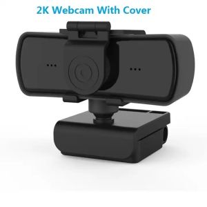 Durable 2K Live Streaming Webcam , 2560x1440P HD Computer Camera