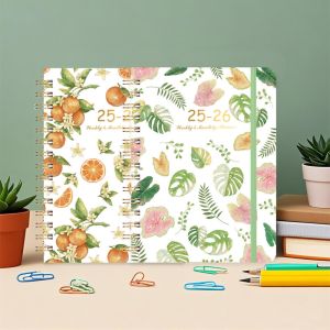 Custom A5 Spiral Hardcover Notebook with Logo Printing