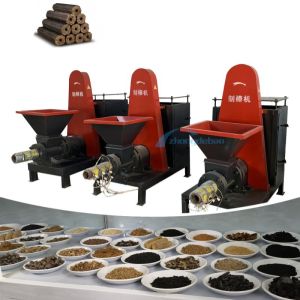 Wood Waste Piston Press Briquetting Machine Sawdust Briquette Making Machine