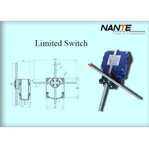 China Blue Electric Wire Rope Hoist Steel Holding Limited Switch Used In Hoist And Complex Crane System on sale