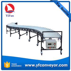 Flexible Expandable Motorized Roller Conveyor,Powered Roller Conveyor