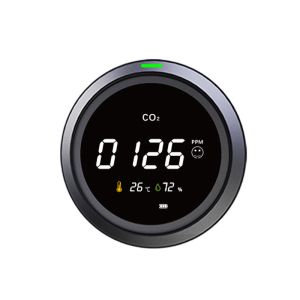 18650 Lithium Environmental Testers , Grey Co2 Concentration Detector