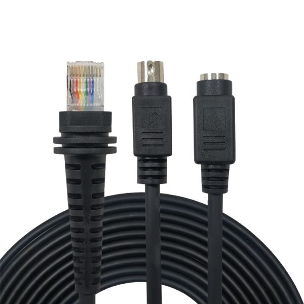Quality Black Compatible Scanner Data Cable Straight For 1902ghd 1902gsr wholesale