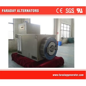 6300V High Voltage Brushless AC Generator 2000KW 6.3KV