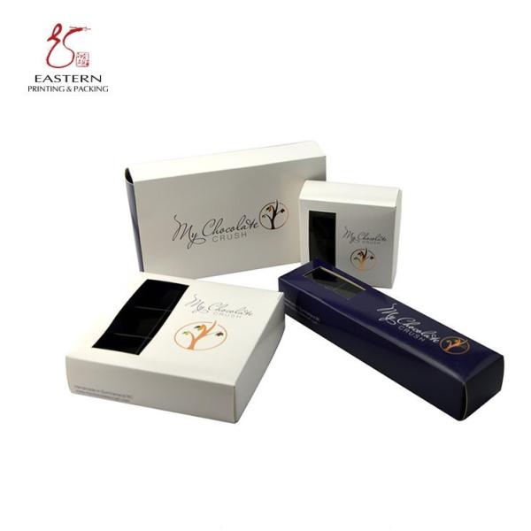 Quality Custom Printed Foldable Paper Box , Chocolate Boxes With Inserts wholesale