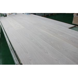 Premium White Ash Engineered Wood Flooring with 3/4 inch Thickness and 5 inches