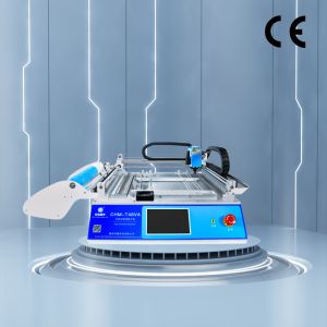 LED Making Pcb Etching Machine Pick N Place Smt Feeder Chmt48va Desktop