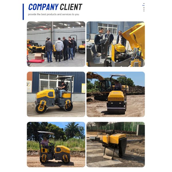 Fully Hydraulic System Double Single Drum Vibration Road Roller Ride for Road Compaction