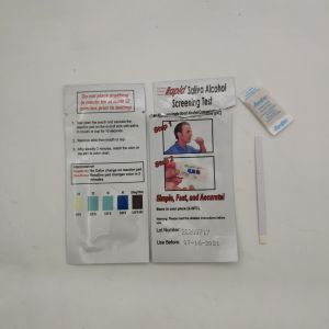 Popular High Accuracy 98% Rapid Test Strip Alcohol Saliva Screening