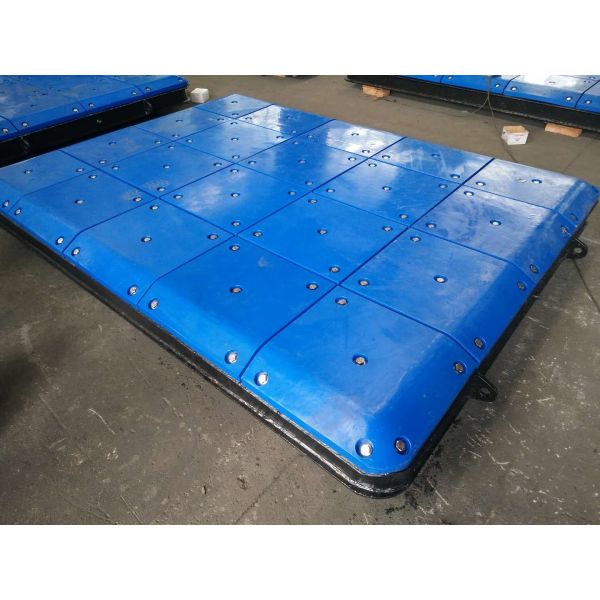 Quality Customized UHMW - PE Face Pads For Impingement Bolt Mounting wholesale