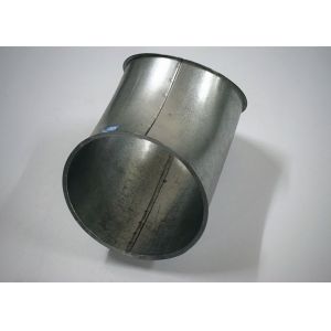 Galvanised 80-300mm 90 Degree Bend Coupling For Dust Extraction System