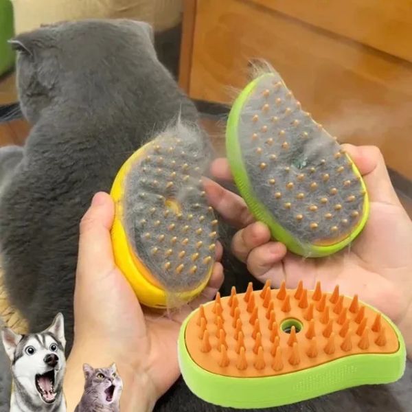 Quality 3-in-1 Electric Pet Grooming Brush with Spray Function wholesale