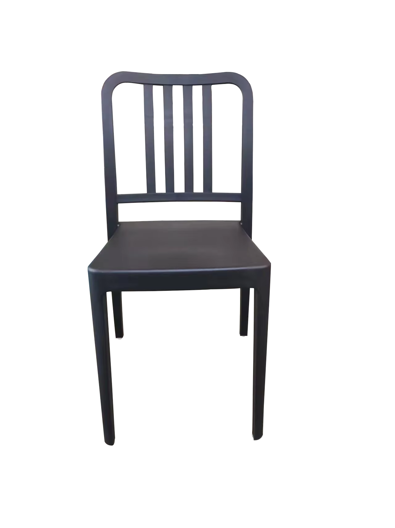 Contemporary Design Stackable Full PP Resin Plastic Dining Chair for Banquet and Outdoor Indoor Durable