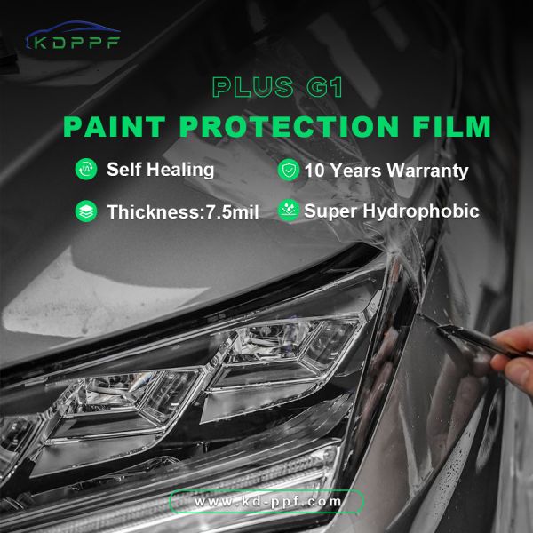 Self Healing Gloss Paint Protection Film with Hydrophobic Coating – Eco-Friendly