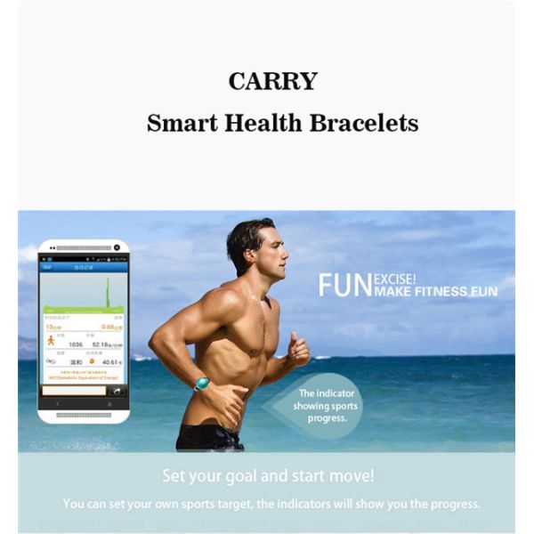 Hands-free Portable Multifunctional pedometer 3D pedometer