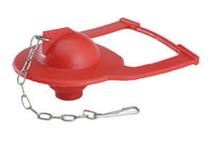 Quality Custom ABS Water Saving Toilet Tank Flapper Long Life For Water Tank Fittings wholesale