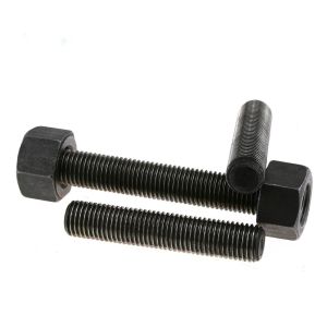 ASTM A193 Hex Head Bolts M54 Titanium Stud Bolt Black
