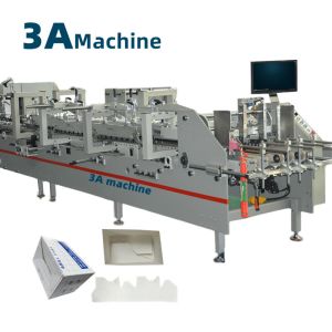 CQT900YG-2 Pre-Folded Pre-Folding Bottom Lock Box Pasting Machine for Different
