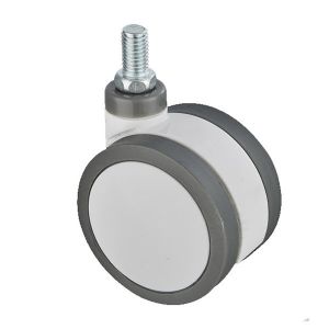 China 75mm Medical Twin-Wheel Sickbed Wheel Medical Instrument Thread Casters on sale