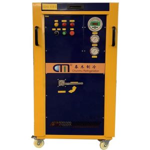 China 4HP large refrigerant recovery charging machine R22 R134a R410a air conditioner gas recovery unit on sale