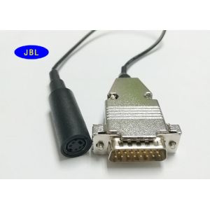 DB 15P to DIN 6P cable , cable assembly , monitor cable , for industrial cable