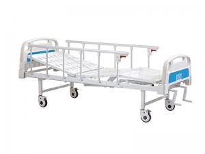 Cheap Two Cranks Electric Hospital Bed , Electric Patient Bed Stainless Bed Frame for sale