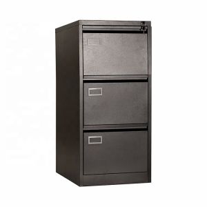 Workshop Epoxy coated Pedestal 3 Drawer Filing Cabinet