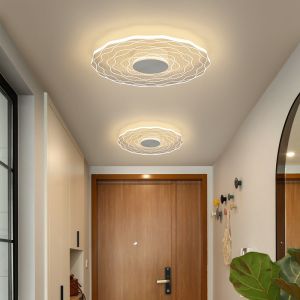 Modern corridor Ceiling Light White kitchen bedroom minimalist design Acrylic
