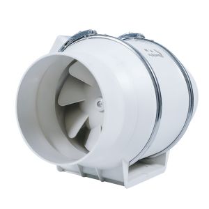 Mass Production White 6 8 Inch Axial Flow Fan for Silent Hydroponic Ventilation