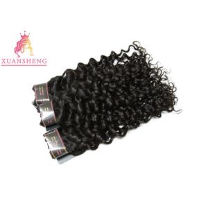 10A Peruvian Hair Bundles Weave Unprocessed Curly Italian Curly Extensions