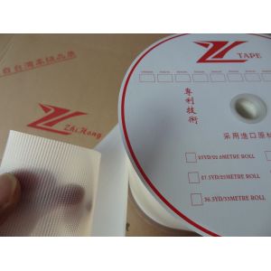 Clear Transparent Heavy Duty Adhesive Hooks , Soft Self Adhesive Nylon Tape