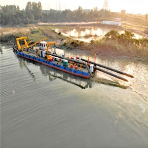 Cheap 10 Inch Cutter Suction Dredger with Hydraulic Pump Customized Request and Affordable for sale