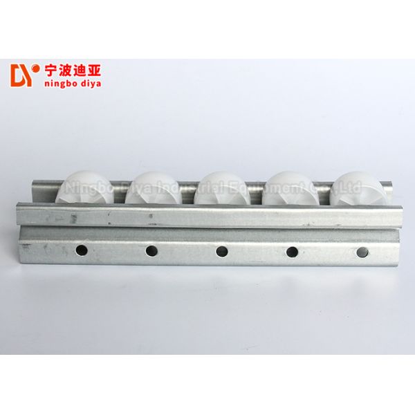 Quality Plastic Wheel Roller Aluminum Alloy Roller Track For Sliding Shelf System Connection With Conveyor wholesale