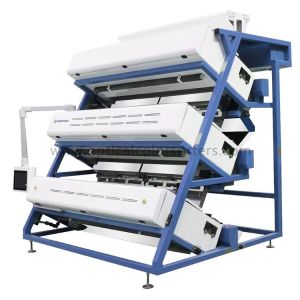 4KW CCD Camera LED Control 0.8Mpa Tea Color Sorter