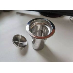 China 5cm Reusable Sus304 FDA Metal Tea Strainer With Lid on sale