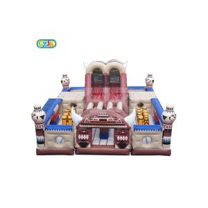 Capacity 32 Kids Inflatable Bounce House Combo Customized Size With Blower