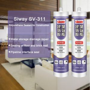 Paste Appearance Metal Silicone Sealant , Polyurethane Adhesive Sealant Sv-311