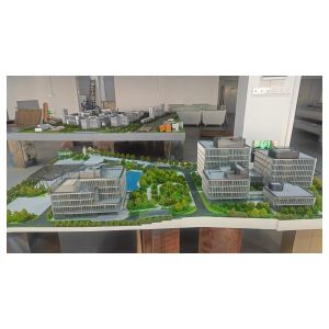 Real Estate 1:100 Scale Model Buildings Modern Architectural Scale Model