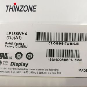 ISO Lvds 40 Pin 15.6 Inch Laptop Display , Tft Lcd Panel LP156WH4-TLA1 Slim
