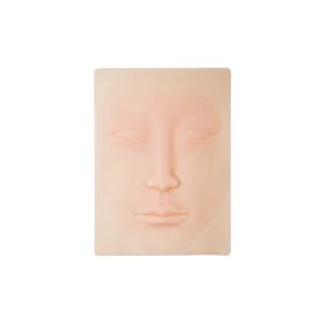 Soft 3D Silicone Eyeliner Lip Permanent Makeup Practice Skin 18.5*14*0.2cm